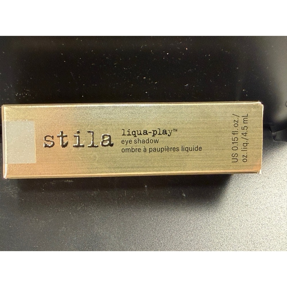 Stila Liqua-Play Liquid Eye Shadow Diamond Dust Glitter Silver 0.15oz New in Box